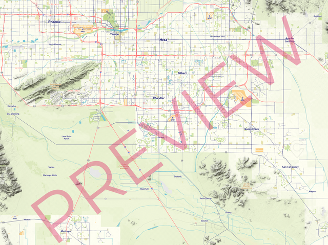 Printed large poster – 48"x36" - roadtrip - x36x48 - landscape - 20250313