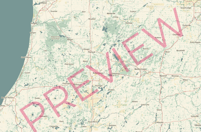 Printed large poster – 72"x48" - retro - x48x72 - landscape - 20250130