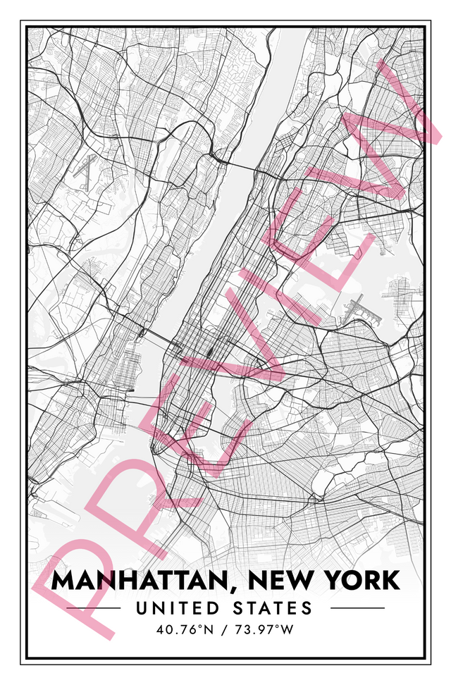 Printed poster – 36"x24" - modern - x24x36 - portrait - 20260103