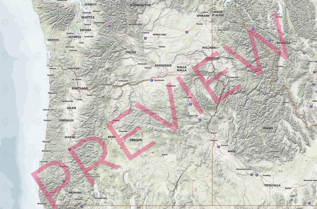 Printed large poster – 72"x48" Top laminated with DRY ERASE Overlaminate - natgeo - x48x72 - landscape - 20250121