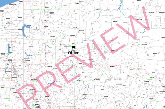 Printed large poster – 72"x48" Top laminated with DRY ERASE Overlaminate - diy - x48x72 - landscape - 20260130