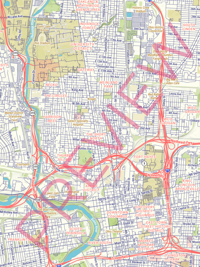 Printed large poster – 48"x36" - roadtrip - x36x48 - portrait - 20241223