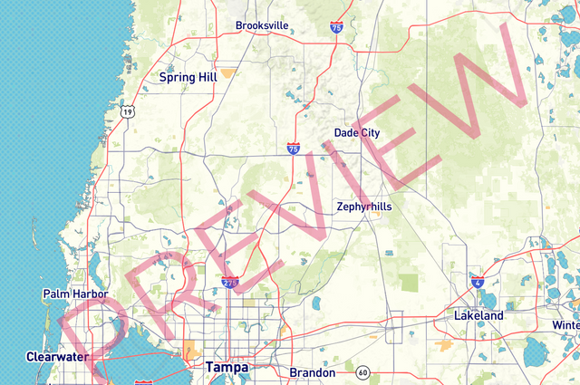 Orafol Peel & Stick Vinyl with DRY ERASE LAMINATION - roadtrip - mural - 90x60inches - 20250418