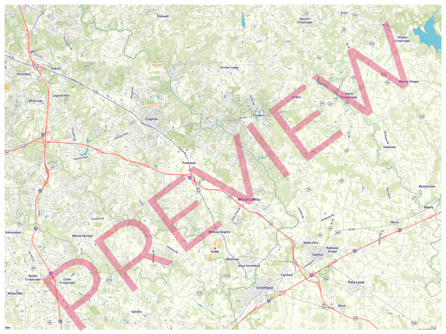 Printed large poster – 48"x36" Top Laminated - roadtrip - x36x48 - landscape - 20250207