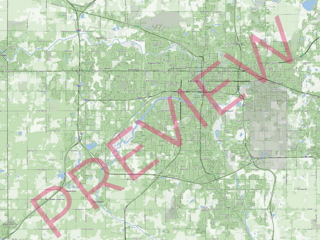 Printed large poster – 48"x36" Top laminated with DRY ERASE Overlaminate - diy - x36x48 - landscape - 20241216