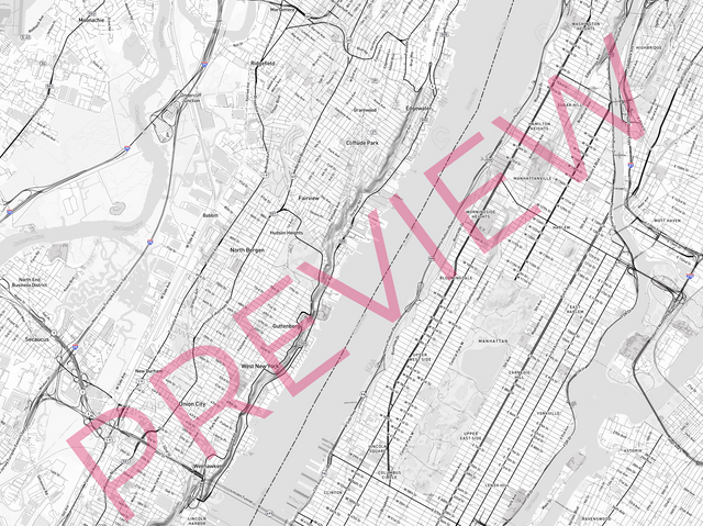 Printed large poster – 48"x36" Top laminated with DRY ERASE Overlaminate - diy - x36x48 - landscape - 20250424