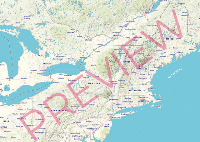 Orafol Peel & Stick Vinyl with DRY ERASE LAMINATION - roadtrip - mural - 84x60inches - 20251230