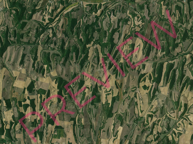 Printed poster – 12"x16" - satellite - x12x16 - landscape - 20251015