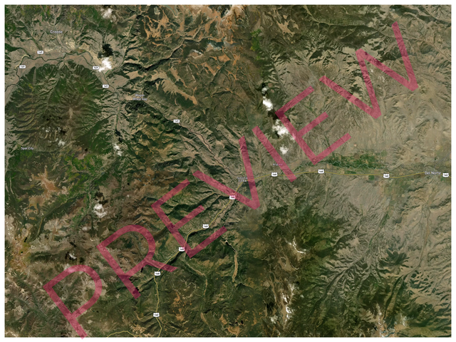 Printed large poster – 48"x36" Top laminated with DRY ERASE Overlaminate - satellite - x36x48 - landscape - 20250413