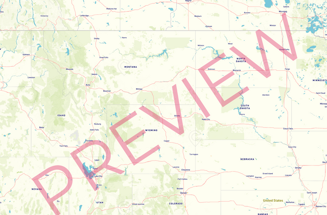 Printed poster – 36"x24" - roadtrip - x24x36 - landscape - 20250109