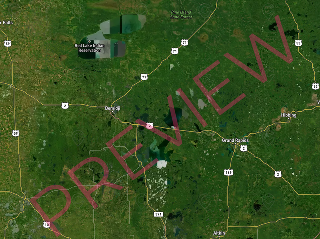 Printed large poster – 48"x36" - satellite - x36x48 - landscape - 20251022