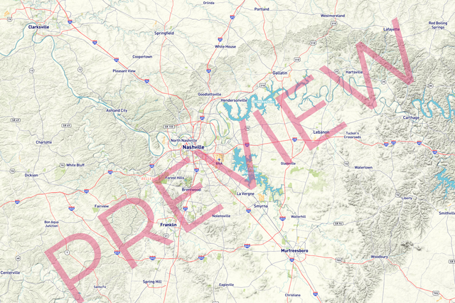 Orafol Peel & Stick Vinyl with DRY ERASE LAMINATION - roadtrip - mural - 90x60inches - 20260730