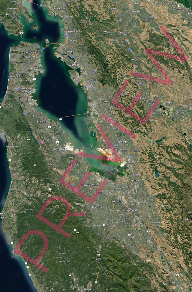 Printed large poster – 72"x48" - satellite - x48x72 - portrait - 20241206