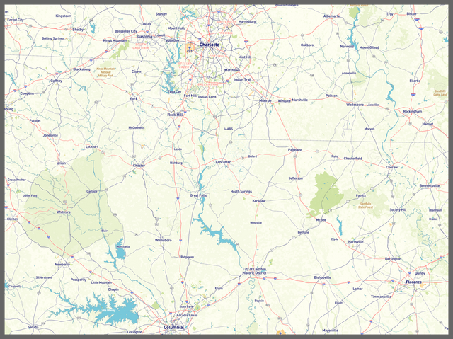Printed poster – 48"x36" - roadtrip - x36x48 - landscape - 20220830
