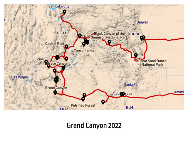 Printed poster – 24"x18" - roadtrip - x18x24 - landscape - 20221208