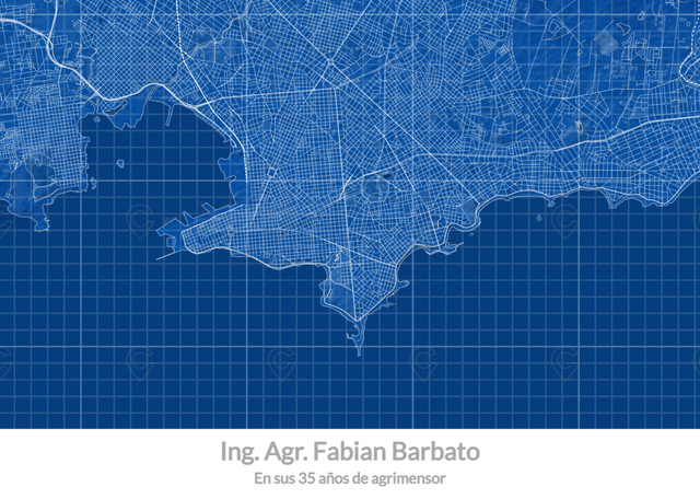 Digital file: 50cm x 70cm - blueprint - digital - x50x70 - landscape - 20220525