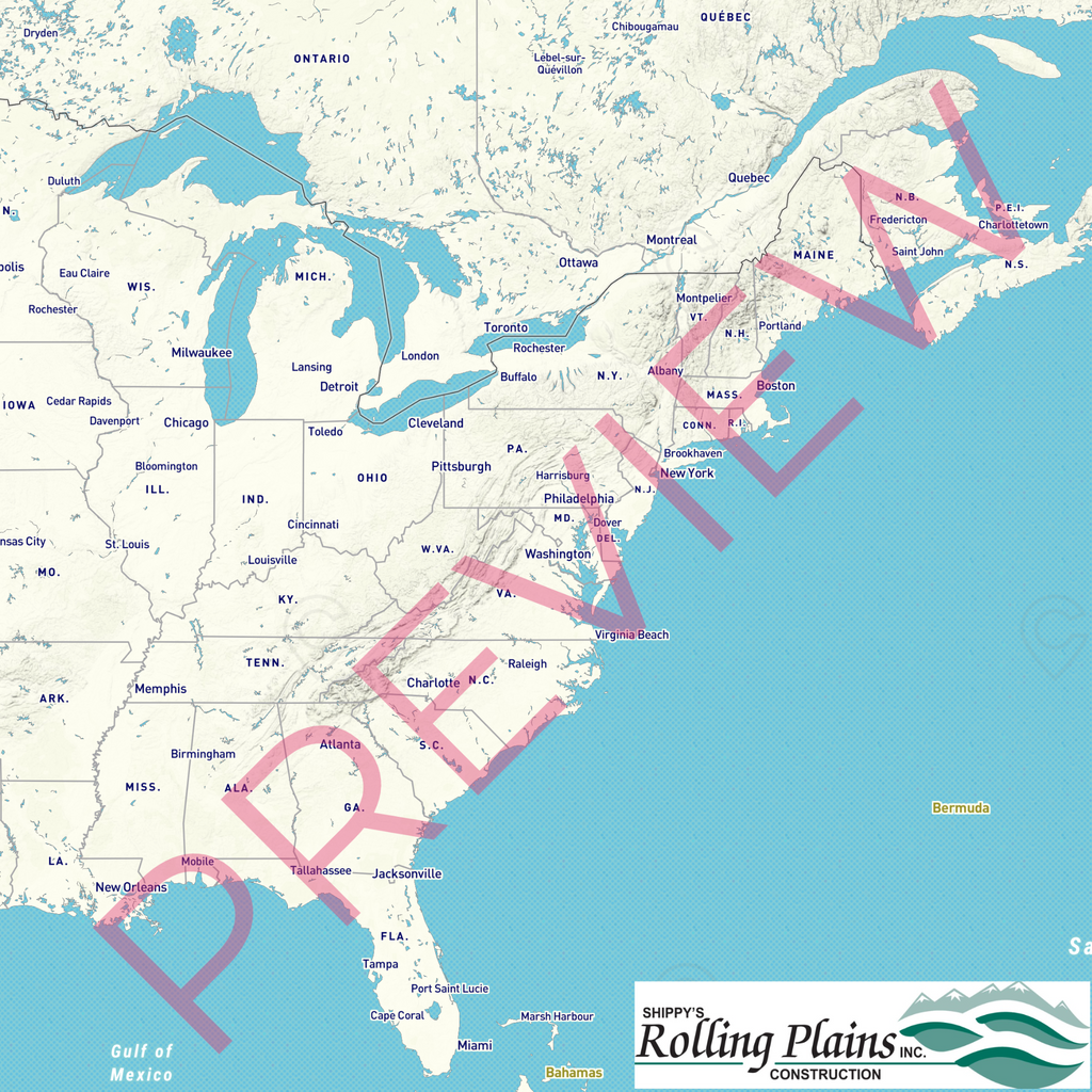 Orafol Peel & Stick Vinyl with DRY ERASE LAMINATION roadtrip mural