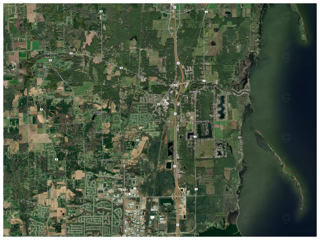 Printed poster – 48"x36" Top laminated with DRY ERASE Overlaminate - satellite - x36x48 - landscape - 20220705