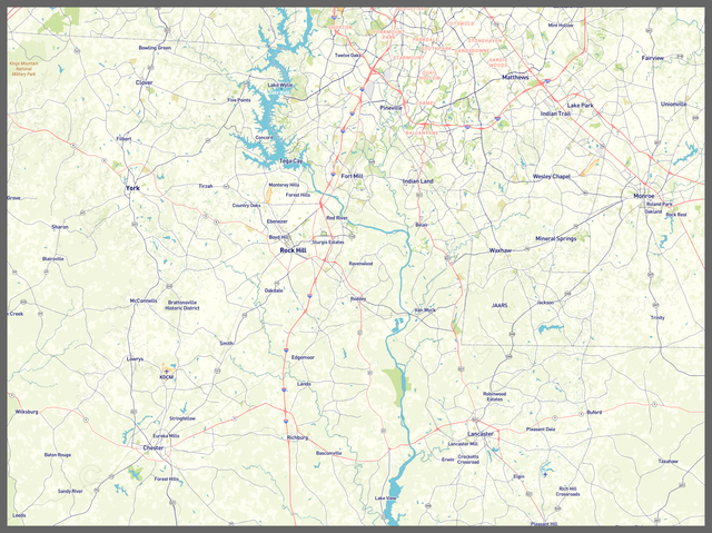 Printed poster – 48"x36" - roadtrip - x36x48 - landscape - 20220830