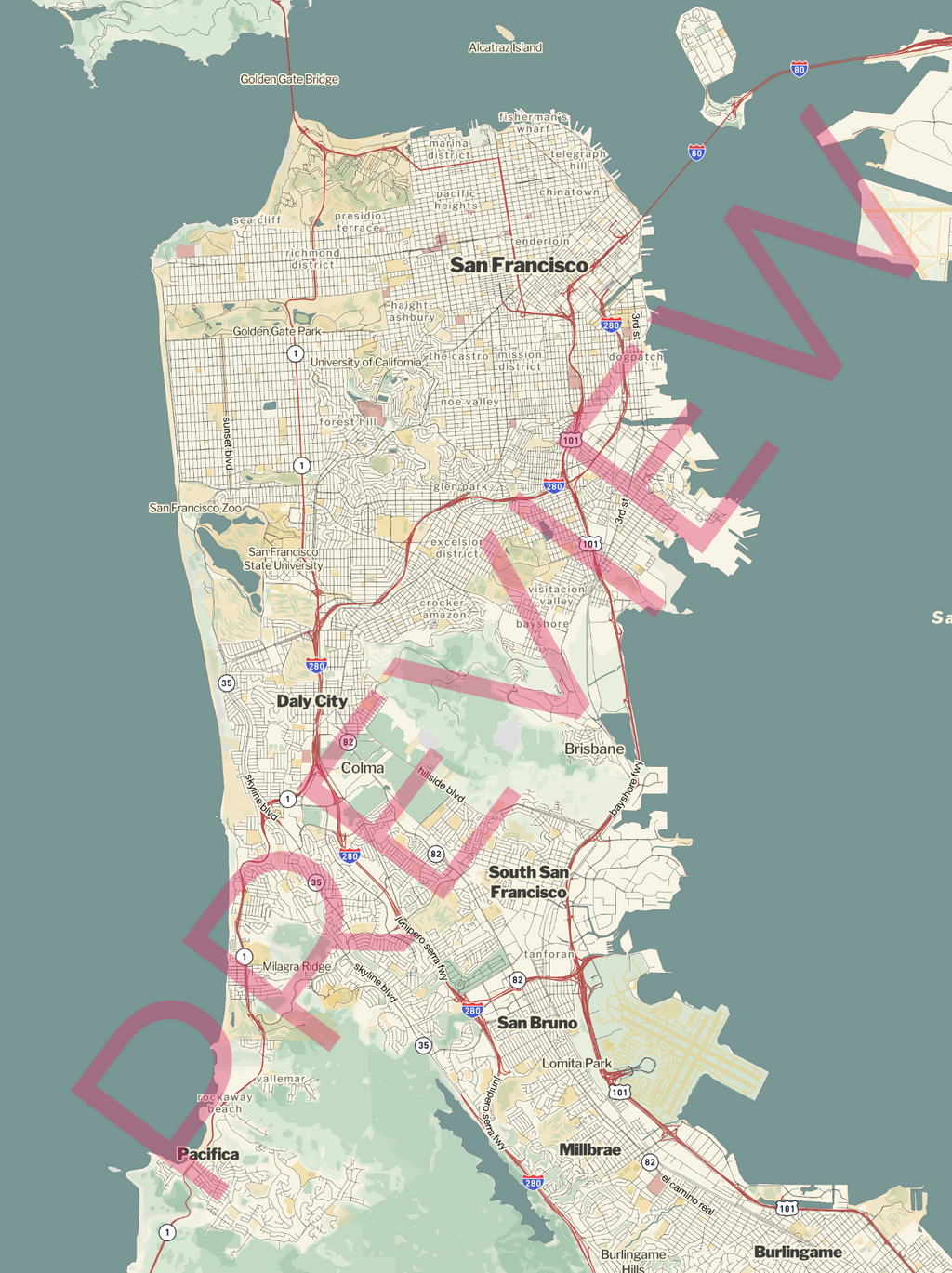 Printed poster 48"x36" Top laminated with DRY ERASE Overlaminate r