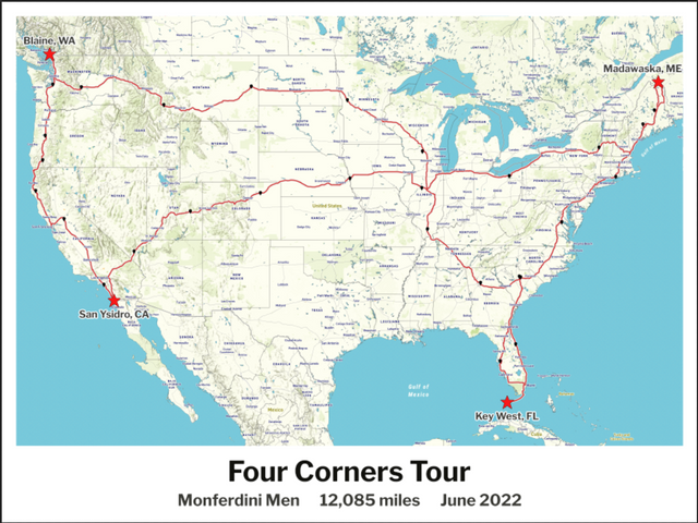 John Paul M. Road Trip USA 24x18 custom