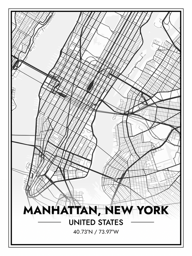 Printed poster – 24"x18" - modern - x18x24 - portrait - 20230721