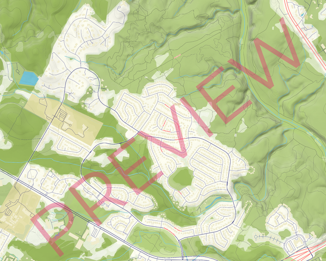 Printed poster – 16"x20" - roadtrip - x16x20 - landscape - 20251030