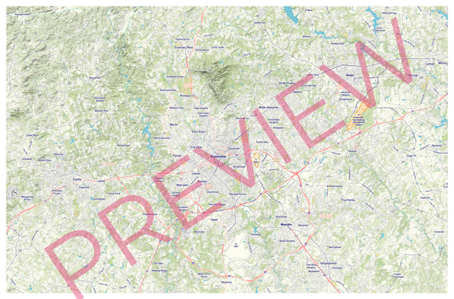 Printed poster – 36"x24" - roadtrip - x24x36 - landscape - 20260424