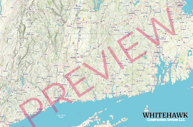 Printed large poster – 72"x48" Top laminated with DRY ERASE Overlaminate - roadtrip - x48x72 - landscape - 20251103