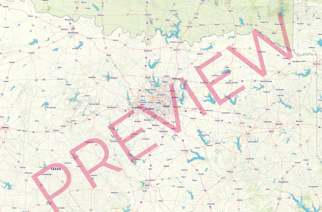 Printed large poster – 72"x48" Top laminated with DRY ERASE Overlaminate - roadtrip - x48x72 - landscape - 20250903