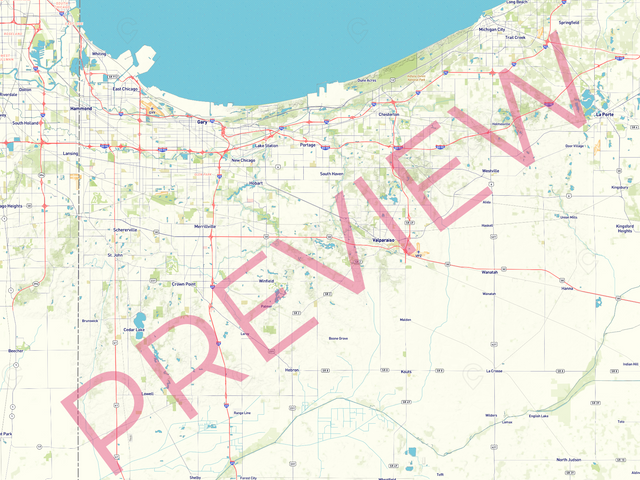Printed large poster – 48"x36" - roadtrip - x36x48 - landscape - 20260220