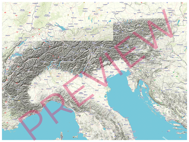 Printed large poster – 120 cm x 90 cm - roadtrip - x90x120 - landscape - 20260708
