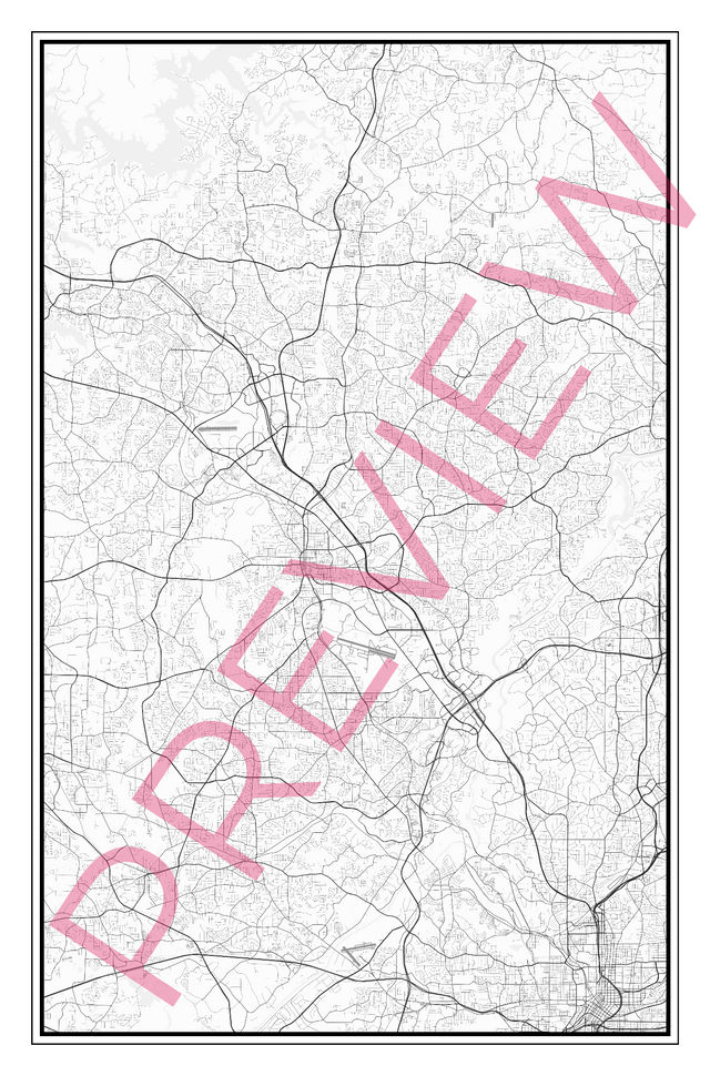 Printed poster – 36"x24" - modern - x24x36 - portrait - 20260114