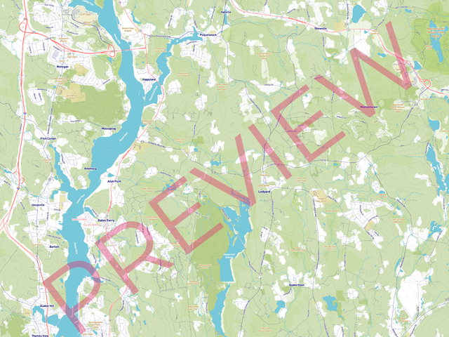 Printed large poster – 48"x36" Top laminated with DRY ERASE Overlaminate - roadtrip - x36x48 - landscape - 20250614