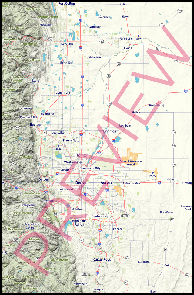 Printed large poster – 72"x48" Top laminated with DRY ERASE Overlaminate - roadtrip - x48x72 - portrait - 20260417