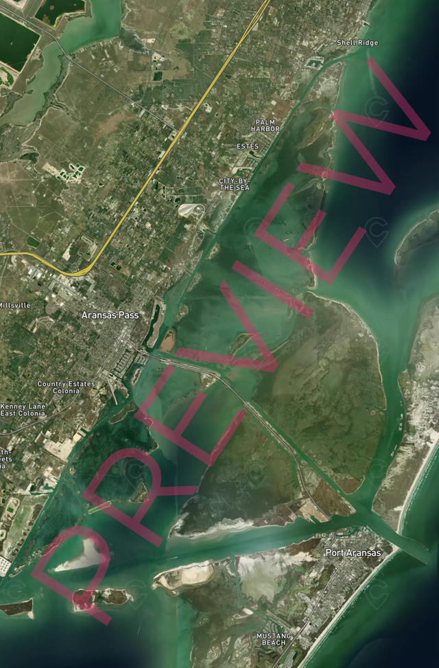 Printed poster – 36"x24" - satellite - x24x36 - portrait - 20251221