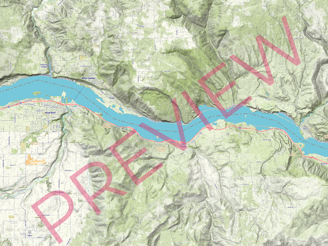 Printed large poster – 48"x36" - roadtrip - x36x48 - landscape - 20251013