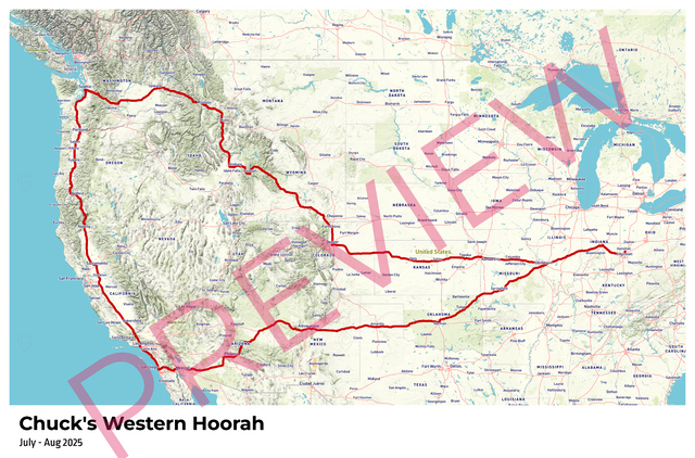 Printed poster – 36"x24" - roadtrip - x24x36 - landscape - 20260727