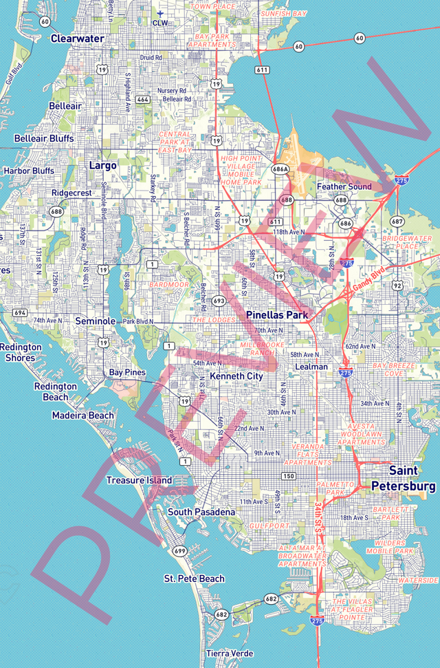 Printed large poster – 72"x48" Top laminated with DRY ERASE Overlaminate - roadtrip - x48x72 - portrait - 20240717