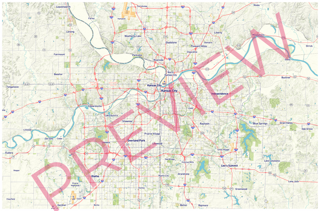 Printed large poster – 72"x48" Top laminated with DRY ERASE Overlaminate - roadtrip - x48x72 - landscape - 20240925