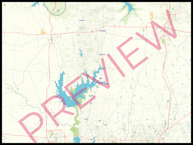 Printed large poster – 48"x36" Top Laminated - roadtrip - x36x48 - landscape - 20250819