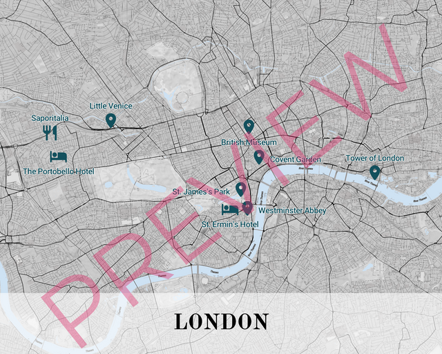 Printed poster – 16"x20" - diy - x16x20 - landscape - 20251102