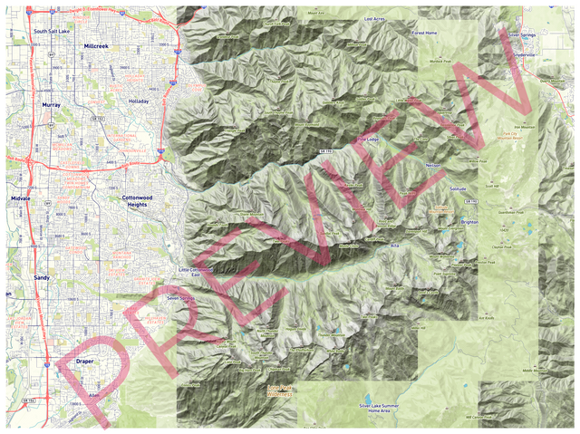 Printed large poster – 48"x36" - roadtrip - x36x48 - landscape - 20250825