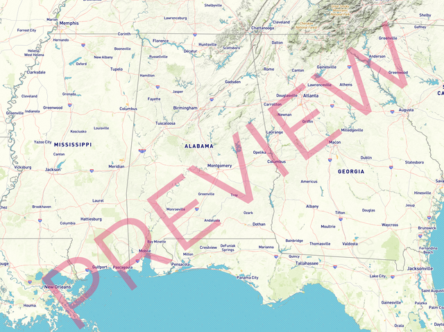 Printed large poster – 48"x36" - roadtrip - x36x48 - landscape - 20260313