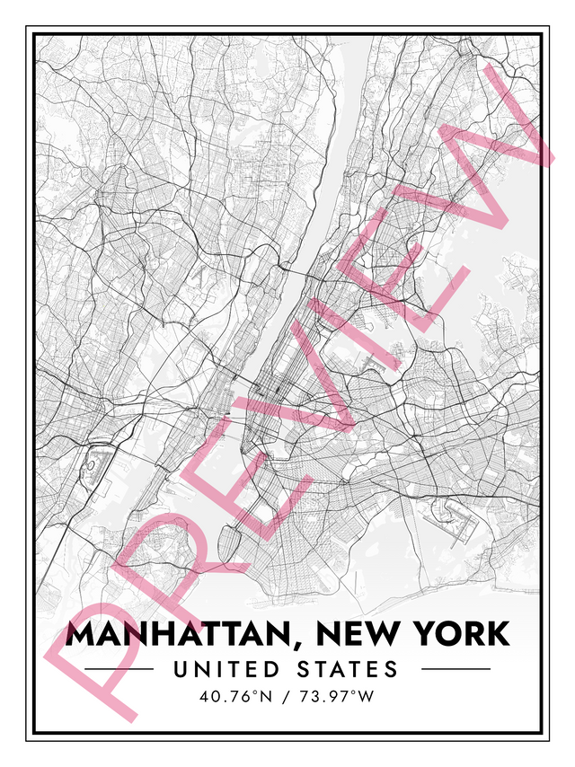 Printed poster – 24"x18" - modern - x18x24 - portrait - 20250530