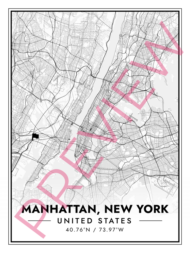 Printed poster – 24"x18" - modern - x18x24 - portrait - 20251121