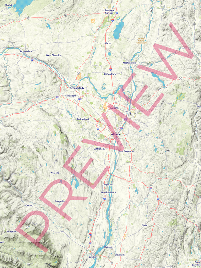 Printed large poster – 48"x36" Top laminated with DRY ERASE Overlaminate - roadtrip - x36x48 - portrait - 20250904