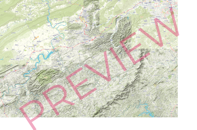 Printed large poster – 72"x48" - roadtrip - x48x72 - landscape - 20250606
