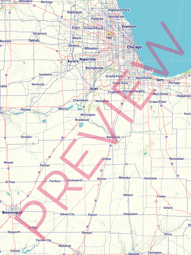 Printed large poster – 48"x36" Top laminated with DRY ERASE Overlaminate - roadtrip - x36x48 - portrait - 20251217