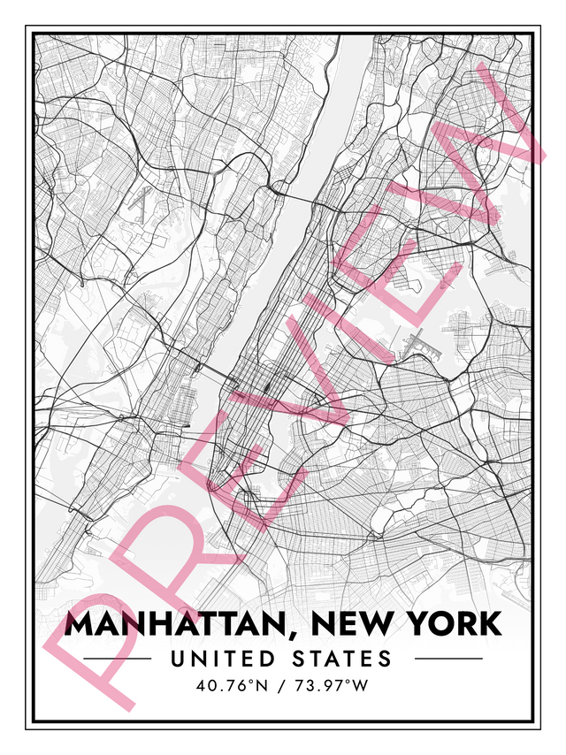 Printed poster – 24"x18" - modern - x18x24 - portrait - 20250629